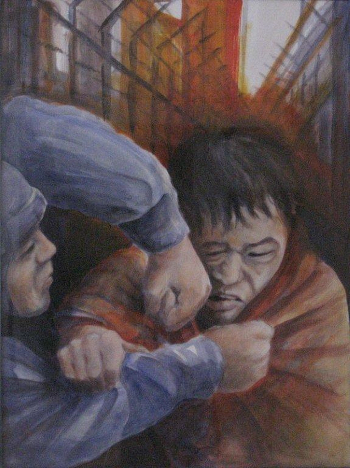 Künstler - Malerei - Zyklus Menschenrechte