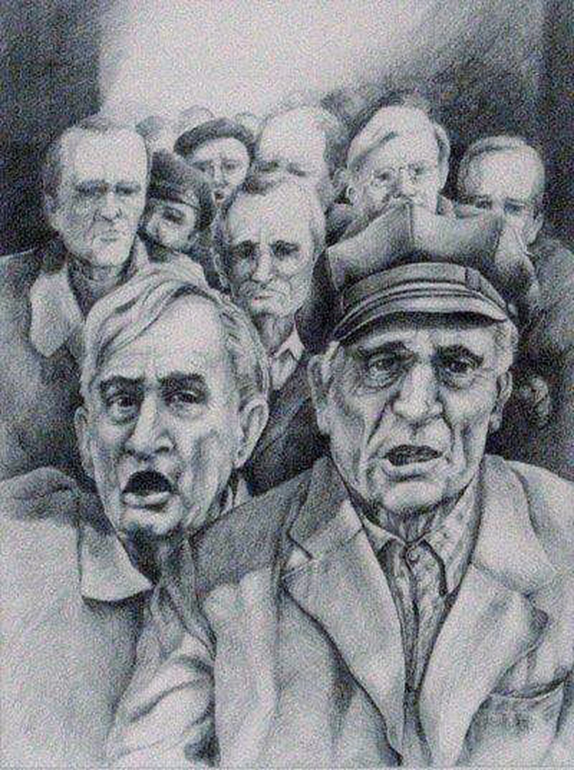 Künstler - Malerei - Zyklus Menschenrechte