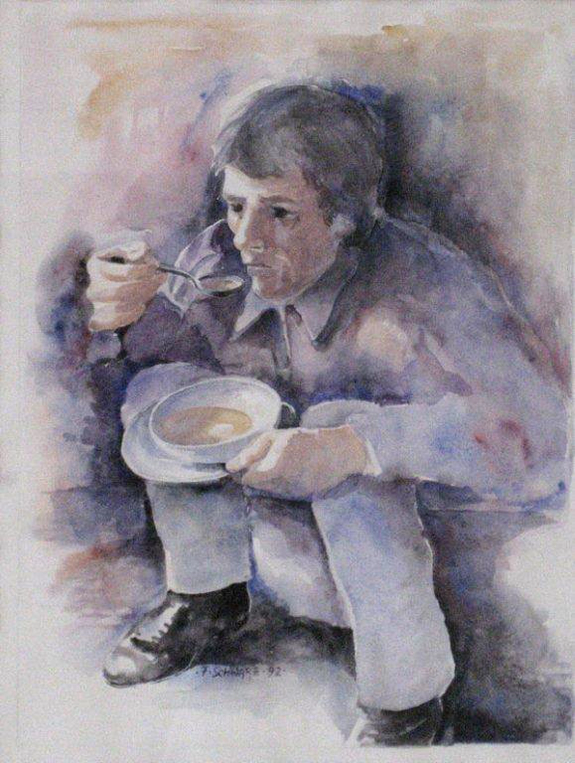 Künstler - Malerei - Zyklus Menschenrechte